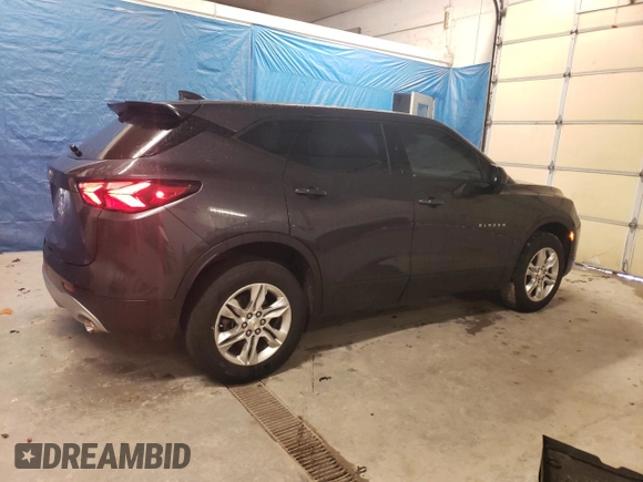 2021 Chevrolet Blazer LT with VIN 3GNKBHRS8MS566418, listed as a Copart auction lot 56045445 with 58,737 mi miles and Salvage title. Bid and sale history available at DreamBid. Image 3.
