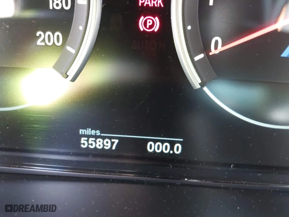 2018 BMW X5 M with VIN 5YMKT6C5XJ0Y83155, listed as a IAAI auction lot 41823075 with 55,897 mi miles. Bid and sale history available at carsss.com. Image 14.
