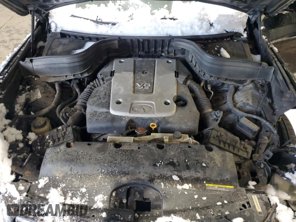 2008 Infiniti EX Journey with VIN JNKAJ09F08M355620, listed as a Copart auction lot 44428505 with 143,926 mi miles and Salvage title. Bid and sale history available at DreamBid. Image 12.
