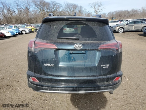 2018 Toyota RAV4 Limited with VIN 2T3DFREV8JW760652, listed as a Copart auction lot 48777085 with 66,049 mi miles and Salvage Title. Bid and sale history available at carsss.com. Image 6.