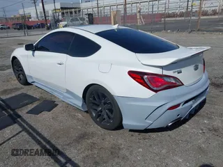 2013 Hyundai Genesis Coupe R-Spec with VIN KMHHT6KD2DU106506, listed as a IAAI auction lot 41611021 with 126,926 mi miles and . Bid and sale history available at DreamBid. Image 3.