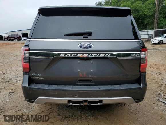 2018 Ford Expedition Max Limited with VIN 1FMJK2ATXJEA57518, listed as a Copart auction lot 58516955 with 96,612 mi miles and Salvage title. Bid and sale history available at DreamBid. Image 6.