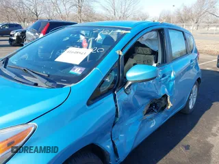 2015 Nissan Note SV with VIN 3N1CE2CP7FL375420, listed as a IAAI auction lot 41648943 with 84,974 mi miles and . Bid and sale history available at DreamBid. Image 6.