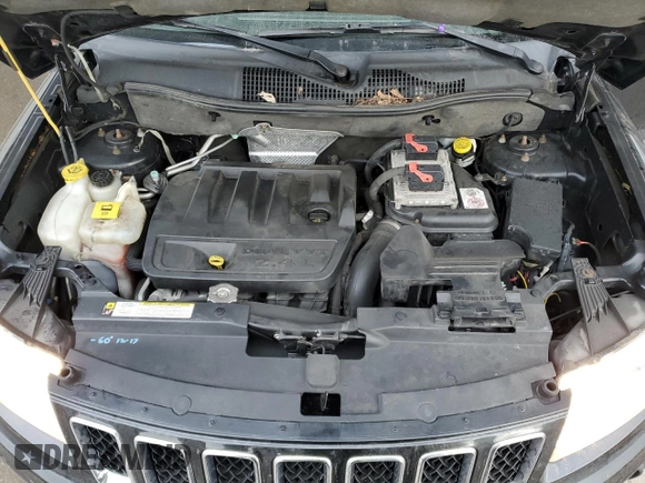2011 Jeep Compass Limited with VIN 1J4NF5FB0BD176563, listed as a Copart auction lot 43953735 with 163,846 mi miles and Salvage Title. Bid and sale history available at carsss.com. Image 12.