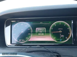 2014 Mercedes-Benz S-Class S 550 with VIN WDDUG8FB9EA048639, listed as a IAAI auction lot 41399607 with 100,186 mi miles. Bid and sale history available at carsss.com. Image 7.