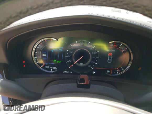 2020 Cadillac CT6 Platinum AWD with VIN 1G6KV5RJ1LU105777, listed as a Copart auction lot 57151325 with 29,004 mi miles and Salvage title. Bid and sale history available at DreamBid. Image 9.