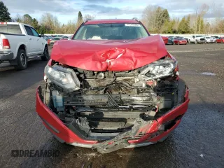 2017 Nissan Rogue S with VIN 5N1AT2MM3HC800169, listed as a Copart auction lot 49184585 with 133,195 mi miles and Salvage Title. Bid and sale history available at carsss.com. Image 5.