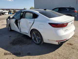 2018 Kia Cadenza Premium with VIN KNALC4J13J5105393, listed as a Copart auction lot 74038014 with 0 mi miles and Salvage Title. Bid and sale history available at carsss.com. Image 2.