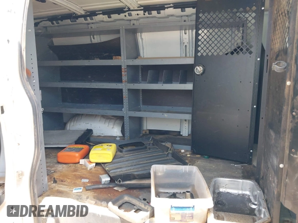 2015 Chevrolet Express Cargo with VIN 1GCZGTCG9F1241751, listed as a IAAI auction lot 42542607 with 220,697 mi miles and . Bid and sale history available at DreamBid. Image 8.