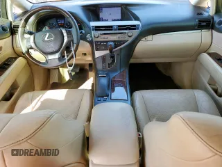 2015 Lexus RX 350 with VIN 2T2ZK1BA6FC178583, listed as a Copart auction lot 60499625 with 166,913 mi miles and Salvage title. Bid and sale history available at DreamBid. Image 8.