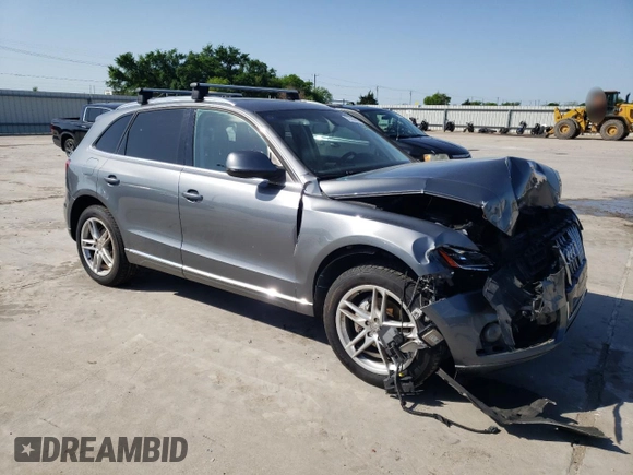 2014 Audi Q5 Premium Plus with VIN WA1LFAFP5EA024523, listed as a Copart auction lot 52365085 with 135,007 mi miles and Salvage Title. Bid and sale history available at carsss.com. Image 4.