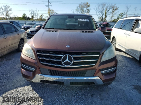 2013 Mercedes-Benz M ML 350 BlueTEC with VIN 4JGDA2EB6DA251377, listed as a Copart auction lot 47503915 with 147,546 mi miles and Clean Title. Bid and sale history available at carsss.com. Image 5.