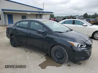 2024 Nissan Versa S with VIN 3N1CN8DVXRL877357, listed as a Copart auction lot 55453295 with 38,725 mi miles and Clean Title. Bid and sale history available at DreamBid. Image 4.