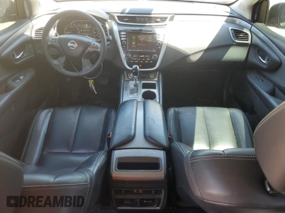 2019 Nissan Murano SV with VIN 5N1AZ2MJ1KN129102, listed as a Copart auction lot 57126035 with 163,852 mi miles and Salvage title. Bid and sale history available at DreamBid. Image 8.