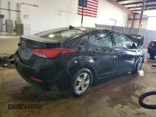 2014 Hyundai Elantra SE z VIN KMHDH4AE9EU218719, wystawiony jako Copart lot #57608475 z przebiegiem Nie podano mil oraz Szkoda całkowita • Salvage title. Historia ofert i sprzedaży dostępna na DreamBid. Obrazek 3.