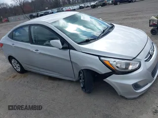 2016 Hyundai Accent SE with VIN KMHCT4AE0GU020544, listed as a IAAI auction lot 41922723 with 96,718 mi miles and . Bid and sale history available at DreamBid. Image 1.