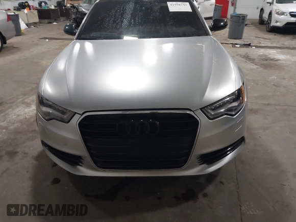 2013 Audi A6 3.0T Prestige with VIN WAUHGAFC9DN099395, listed as a IAAI auction lot 41958743 with 123,000 mi miles. Bid and sale history available at carsss.com. Image 12.
