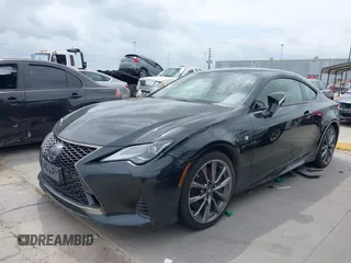 2019 Lexus RC 300 z VIN JTHHA5BC4K5009549, wystawiony jako IAAI lot #42100388 z przebiegiem 69 618 mil mil oraz . Historia ofert i sprzedaży dostępna na DreamBid. Obrazek 2.