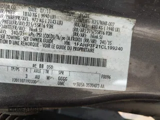 2012 Ford Focus SE with VIN 1FAHP3F21CL199240, listed as a IAAI auction lot 42409719 with 137,684 mi miles and . Bid and sale history available at DreamBid. Image 9.