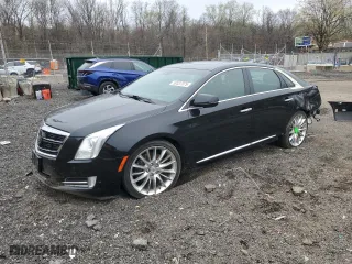 2014 Cadillac XTS Platinum with VIN 2G61W5S83E9161753, listed as a Copart auction lot 50337075 with 37,867 mi miles and Salvage Title. Bid and sale history available at carsss.com. Image 1.