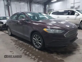 2017 Ford Fusion SE with VIN 3FA6P0H73HR104362, listed as a IAAI auction lot 41443826 with 126,669 mi miles. Bid and sale history available at carsss.com. Image 1.