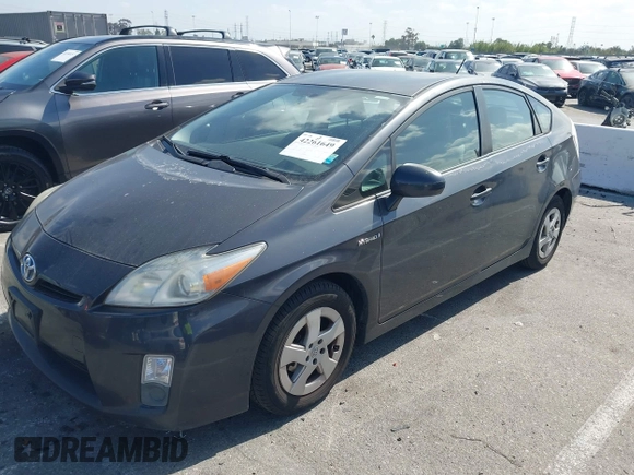 2011 Toyota Prius I with VIN JTDKN3DU2B0279835, listed as a IAAI auction lot 42261649 with 201,749 mi miles and . Bid and sale history available at DreamBid. Image 6.
