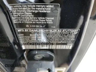 2008 Mercedes-Benz CL с VIN WDDEJ76X78A014618, выставлен на аукционе Copart как лот 59601615 с пробегом 98 007 миль миль и Списание • Salvage title. История ставок и продаж доступна на DreamBid. Изображение 12.
