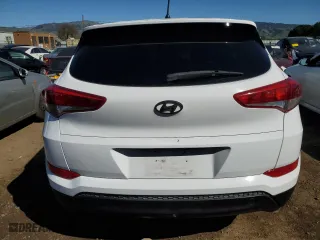 2018 Hyundai Tucson SE with VIN KM8J23A40JU835541, listed as a Copart auction lot 47139315 with 56,304 mi miles and Salvage Title. Bid and sale history available at carsss.com. Image 6.