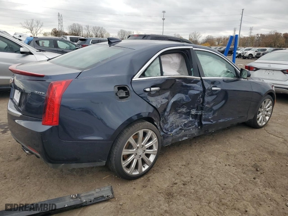 2018 Cadillac ATS Sedan Luxury AWD with VIN 1G6AF5RX0J0168449, listed as a Copart auction lot 78202464 with NaN miles and Salvage Title. Bid and sale history available at carsss.com. Image 3.