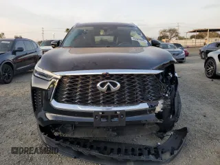 2024 Infiniti QX60 Luxe with VIN 5N1DL1FS7RC341460, listed as a Copart auction lot 43569605 with 4,080 mi miles and Salvage title. Bid and sale history available at DreamBid. Image 5.