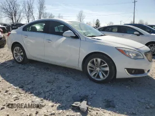 2015 Buick Regal Premium I with VIN 2G4GN5EX7F9295935, listed as a Copart auction lot 52959845 with 104,739 mi miles and Clean Title. Bid and sale history available at carsss.com. Image 4.