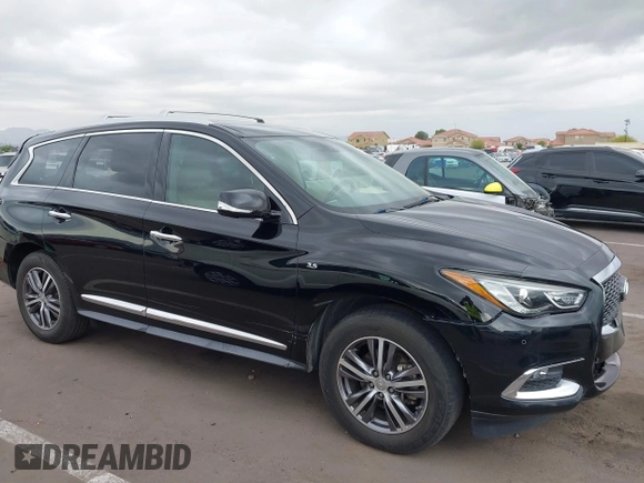 2018 Infiniti QX60 with VIN 5N1DL0MN2JC515852, listed as a IAAI auction lot 42174867 with 72,204 mi miles and . Bid and sale history available at DreamBid. Image 1.