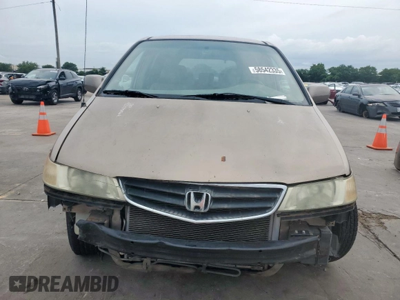 2004 Honda Odyssey EX-L with VIN 5FNRL18944B107051, listed as a Copart auction lot 58542335 with 207,951 mi miles and Salvage title. Bid and sale history available at DreamBid. Image 5.