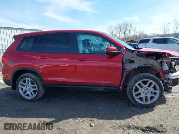 2025 Honda Passport EX-L z VIN 5FNYF8H51SB003901, wystawiony jako IAAI lot #41847738 z przebiegiem 2 882 mil mil oraz . Historia ofert i sprzedaży dostępna na DreamBid. Obrazek 14.