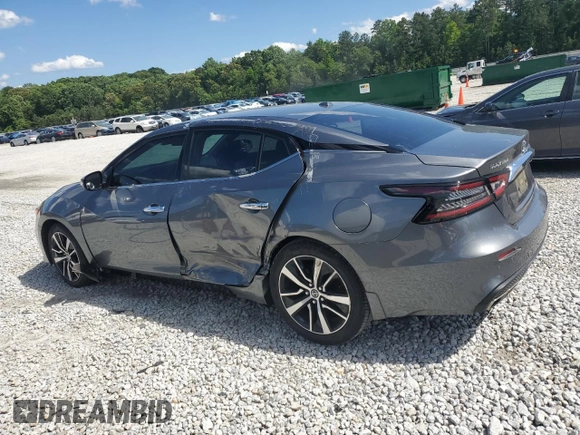 2021 Nissan Maxima SV with VIN 1N4AA6CV1MC511111, listed as a Copart auction lot 58222325 with 29,423 mi miles and Salvage title. Bid and sale history available at DreamBid. Image 2.