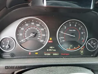 2015 BMW 4 Series 435i with VIN WBA3R1C58FK195520, listed as a Copart auction lot 52079125 with 101,584 mi miles and Salvage title. Bid and sale history available at DreamBid. Image 9.