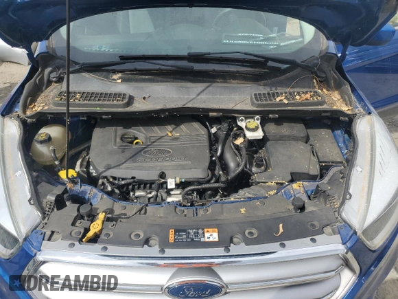 2017 Ford Escape SE with VIN 1FMCU9GDXHUC51686, listed as a Copart auction lot 72054814 with 96,231 mi miles and Clean Title. Bid and sale history available at DreamBid. Image 11.