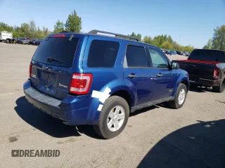2008 Ford Escape Hybrid with VIN 1FMCU59H78KE46326, listed as a Copart auction lot 53535205 with 215,094 mi miles and Salvage title. Bid and sale history available at DreamBid. Image 3.