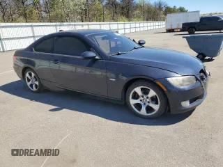 2007 BMW 3 Series 328xi with VIN WBAWV53507P077806, listed as a Copart auction lot 55670105 with 169,046 mi miles and Salvage title. Bid and sale history available at DreamBid. Image 4.