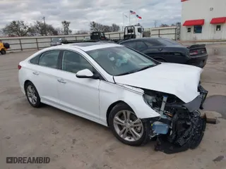 2018 Hyundai Sonata SEL with VIN 5NPE34AF7JH703400, listed as a IAAI auction lot 41291416 with 44,160 mi miles. Bid and sale history available at carsss.com. Image 1.