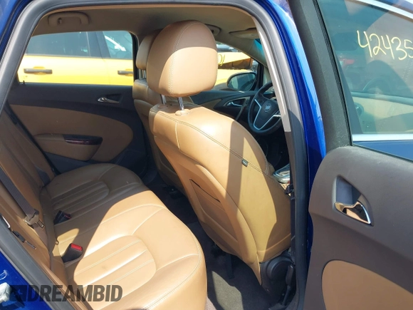 2013 Buick Verano Group with VIN 1G4PS5SK8D4165695, listed as a IAAI auction lot 42435465 with 109,362 mi miles and . Bid and sale history available at DreamBid. Image 8.