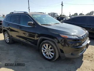 2016 Jeep Cherokee Limited with VIN 1C4PJLDB4GW165307, listed as a Copart auction lot 62675145 with 219,513 mi miles and Clean title. Bid and sale history available at DreamBid. Image 4.