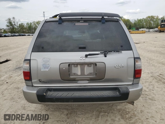 2000 Infiniti QX4 with VIN JNRAR07Y3YW085317, listed as a Copart auction lot 53807065 with 235,687 mi miles and Clean Title. Bid and sale history available at DreamBid. Image 6.