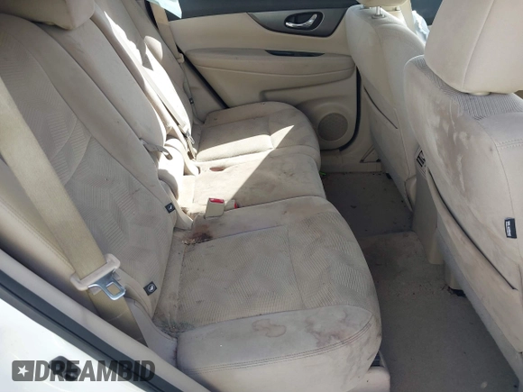2015 Nissan Rogue SL with VIN 5N1AT2MT4FC916288, listed as a IAAI auction lot 41357258 with 1 mi miles. Bid and sale history available at carsss.com. Image 8.