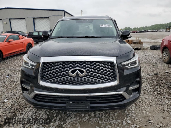 2019 Infiniti QX80 Luxe z VIN JN8AZ2NE4K9233361, wystawiony jako Copart lot #55152495 z przebiegiem 100 382 mil mil oraz Szkoda całkowita • Salvage title. Historia ofert i sprzedaży dostępna na DreamBid. Obrazek 5.
