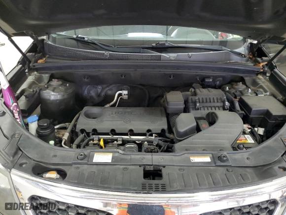 2012 Kia Sorento LX with VIN 5XYKT3A11CG196828, listed as a Copart auction lot 52381905 with 133,073 mi miles and Salvage Title. Bid and sale history available at carsss.com. Image 14.