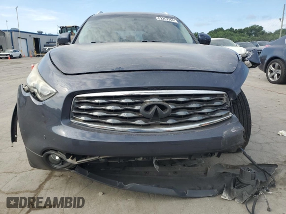 2009 Infiniti FX35 with VIN JNRAS18U99M102253, listed as a Copart auction lot 62267744 with 159,063 mi miles and Clean Title. Bid and sale history available at carsss.com. Image 5.