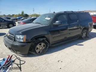 2013 Chevrolet Suburban LS with VIN 1GNSCHE08DR183406, listed as a Copart auction lot 75536154 with 77,276 mi miles and Salvage Title. Bid and sale history available at carsss.com. Image 1.