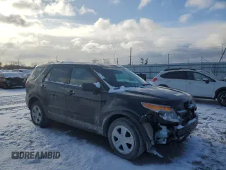 2013 Ford Utility Police Interceptor with VIN 1FM5K8AR0DGC06939, listed as a Copart auction lot 82254984 with 151,804 mi miles and Salvage Title. Bid and sale history available at carsss.com. Image 4.