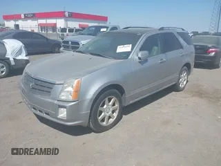 2005 Cadillac SRX with VIN 1GYEE63A150213815, listed as a IAAI auction lot 41894490 with 152,100 mi miles. Bid and sale history available at carsss.com. Image 2.